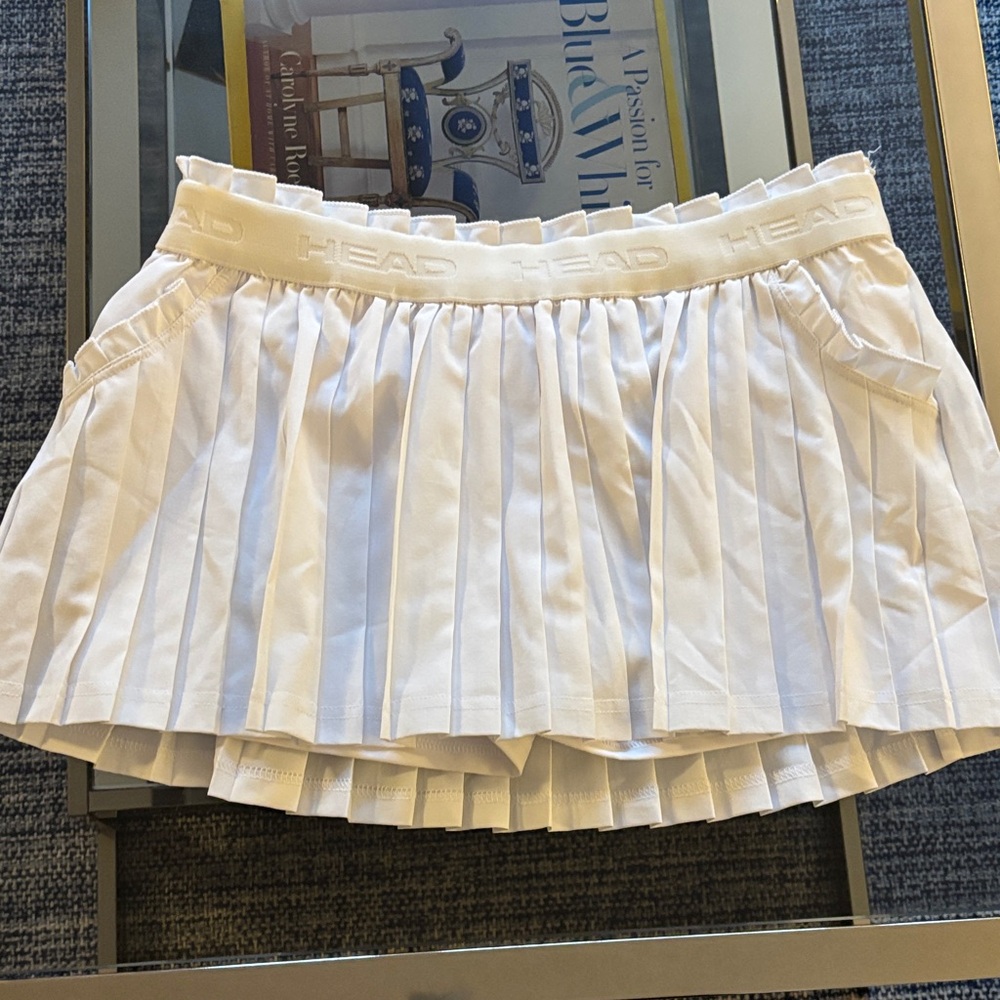 HEAD Women's Classic White Mini Skirt